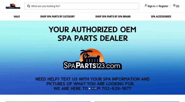 spaparts123.com