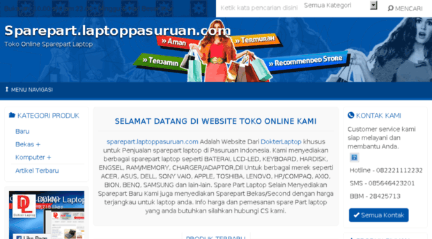 sparepart.laptoppasuruan.com