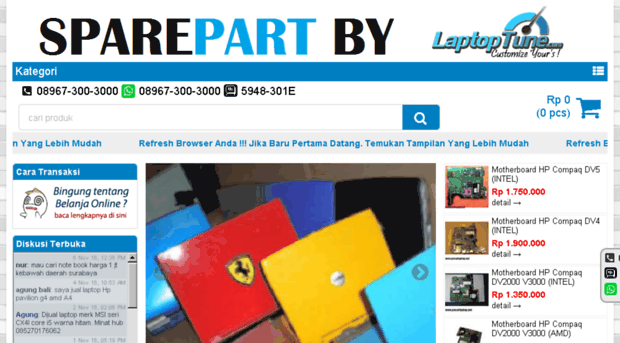 sparepart.pasarlaptop.net