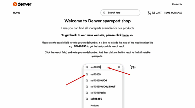 spareparts.denver.eu