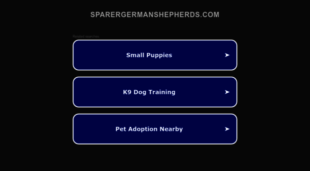 sparergermanshepherds.com