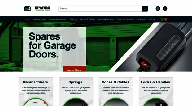 sparesforgaragedoors.co.uk