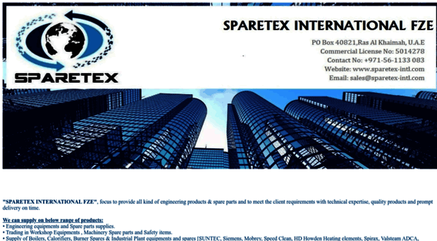 sparetex-intl.com