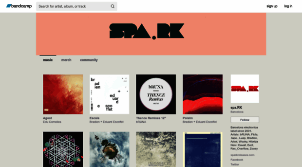 spark.bandcamp.com