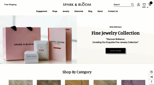 sparkandbloomjewelry.com