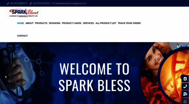 sparkblesspharma.com