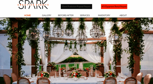 sparkcreativeevents.com