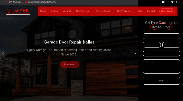 sparkgaragedoor.com