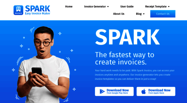 sparkinvoicemaker.com