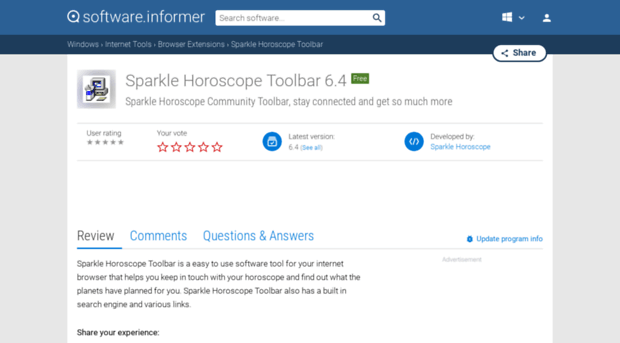 sparkle-horoscope-toolbar.software.informer.com