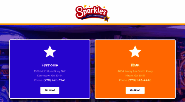 sparklesfamilyfuncenters.com