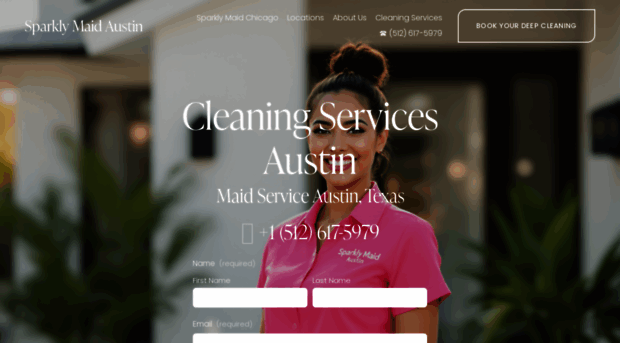sparklymaidaustin.com
