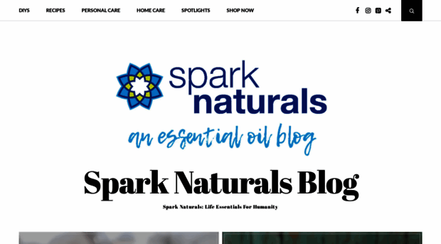 sparknaturalsblog.com