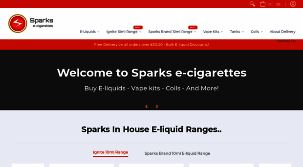 sparksecigs.tapopen.co.uk