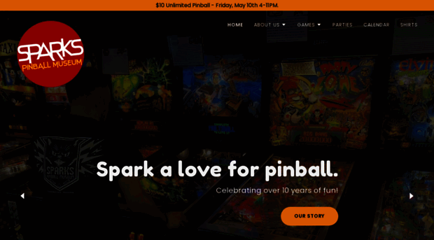 sparkspinballmuseum.com