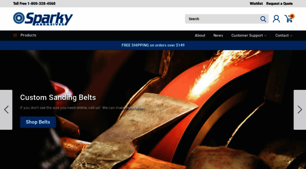 sparkyabrasives.com