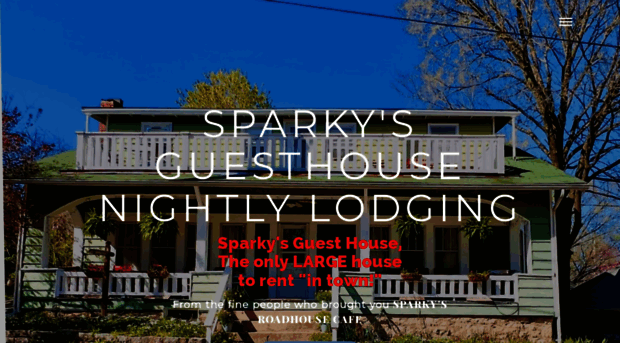 sparkysguesthouse.com