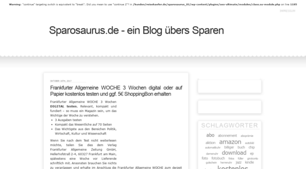sparosaurus.de