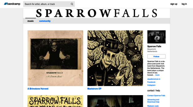 sparrow-falls.bandcamp.com