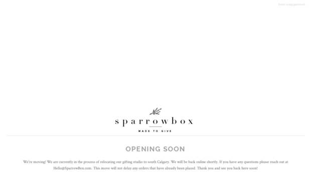sparrowbox.com
