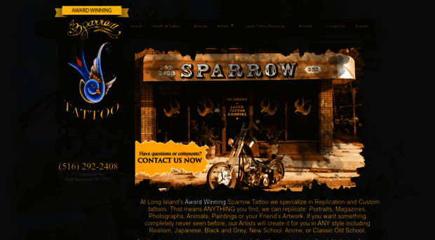 sparrowtattoo.com