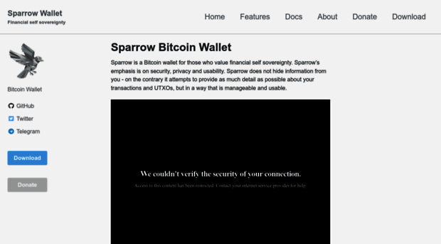 sparrowwallet.com