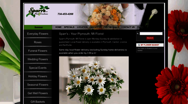 sparrsfloral.com