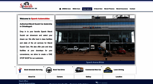 sparshautomobiles.com