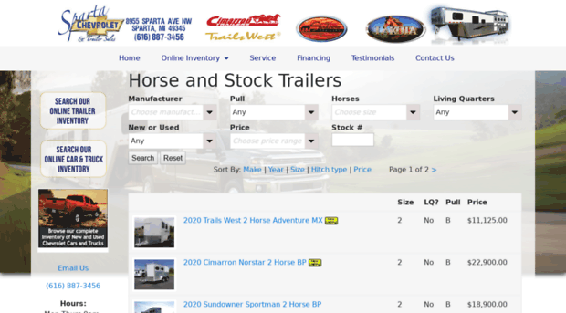 spartachevytrailers.com