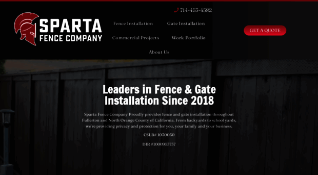 spartafence.com