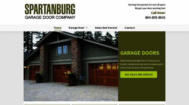 spartanburggaragedoorcompany.com
