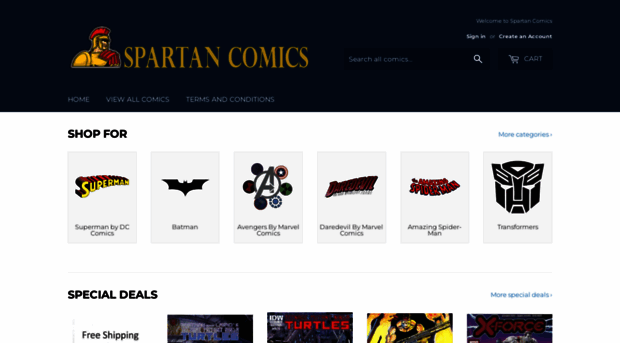 spartancomics.com