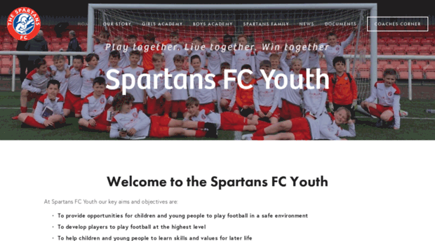 spartansfcyouth.com