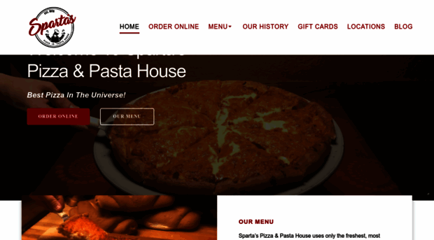 spartaspizza.com