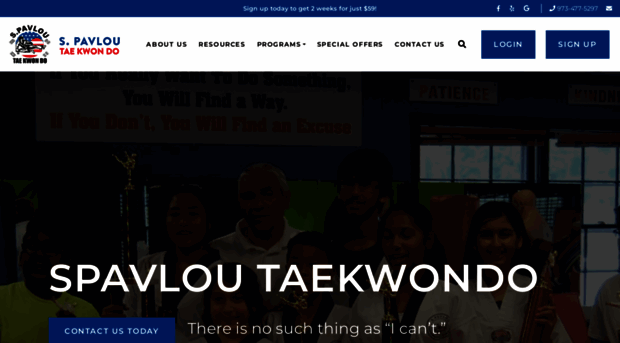 spavloutaekwondo.com