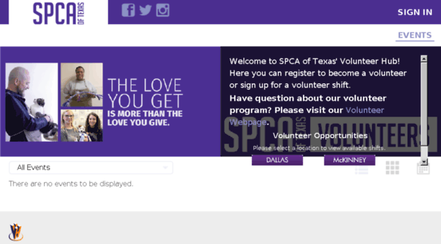 spca.volunteerhub.com