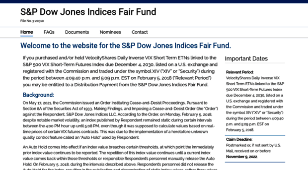 spdowjonesindicesfairfund.com