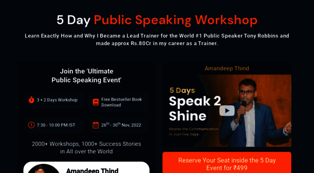 speak2shine.com