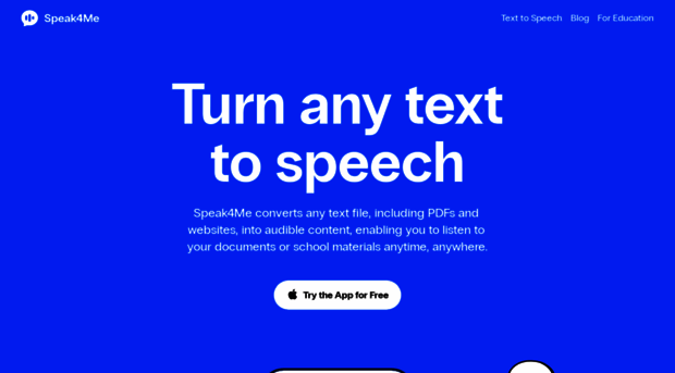 speak4me.io