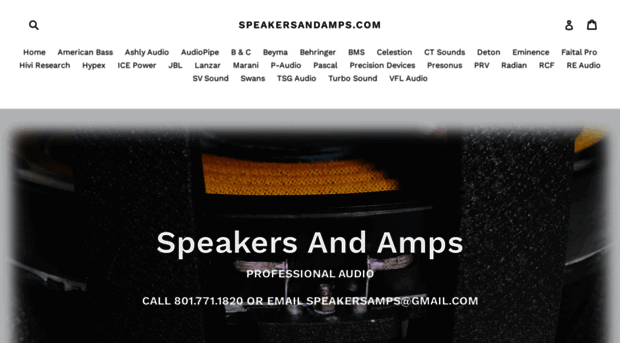 speakersandamps.com