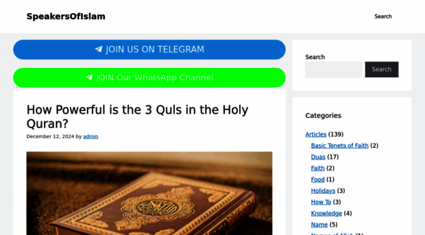 speakersofislam.com