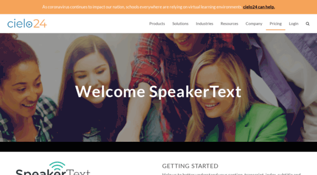 speakertext.com