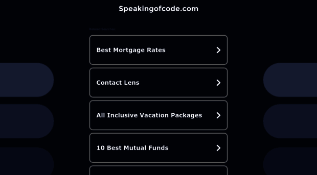 speakingofcode.com
