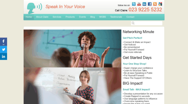 speakinyourvoice.com