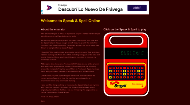 speaknspell.co.uk