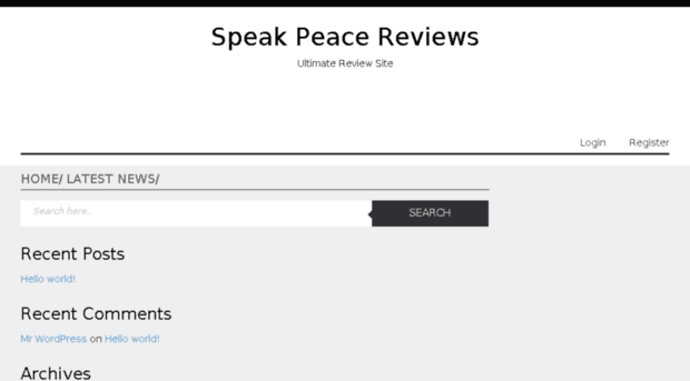 speakpeace.net