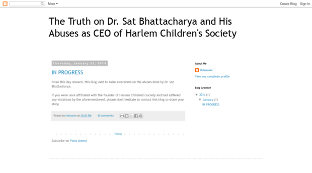 speaktruthonharlemchildrensociety.blogspot.com