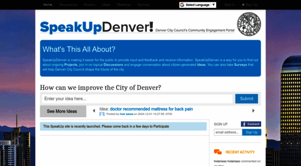 speakupdenver.org