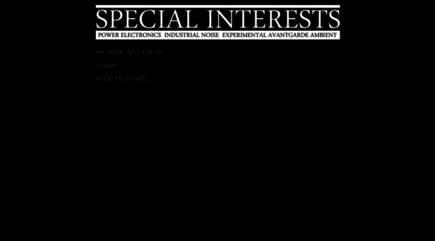 special-interests.net