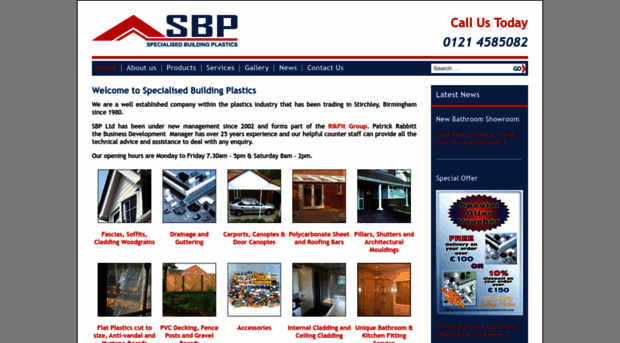 specialisedbuildingplastics.co.uk